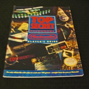 Nintendo Power Player's Guide Top Secret Passwords 1992.